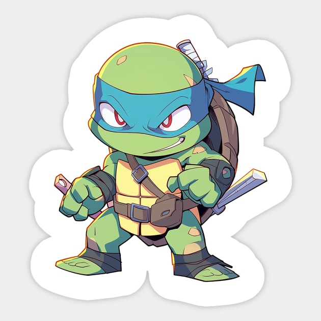 leonardo Sticker by lets find pirate